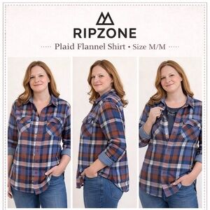 Ripzone Plaid Structured Shacket